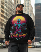 Men's This is the 80s Way Plus Size Sweatshirts
